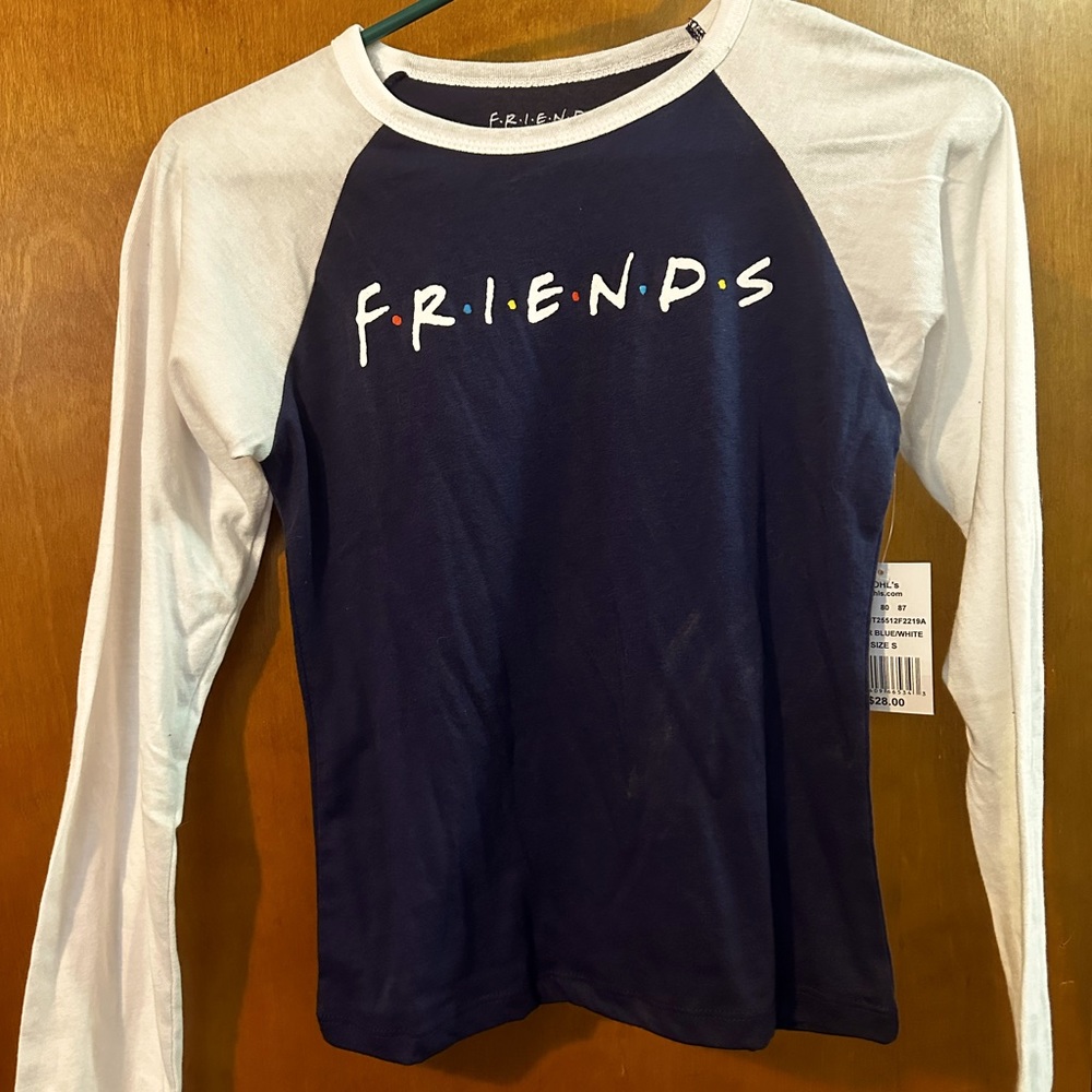 Brand new licensed friends shirt, tags attached.